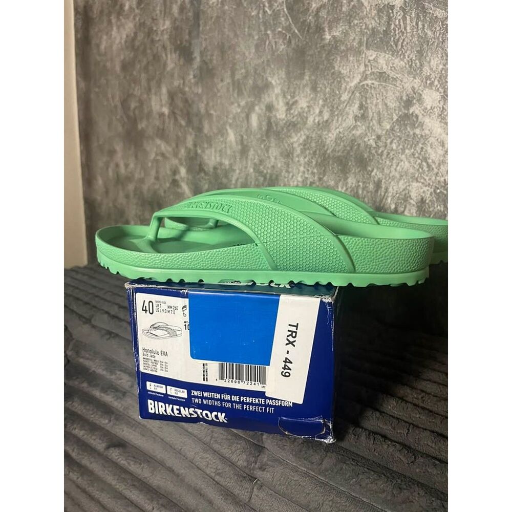 New Birkenstock Honolulu EVA Sandals Jade green 40